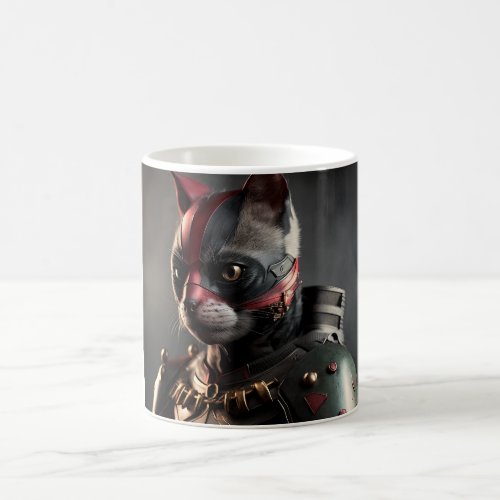 Superhero Cat Coffee Mug