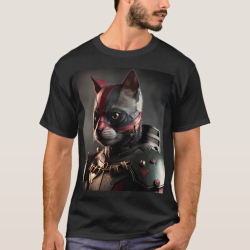 Superhero Cat T_Shirt