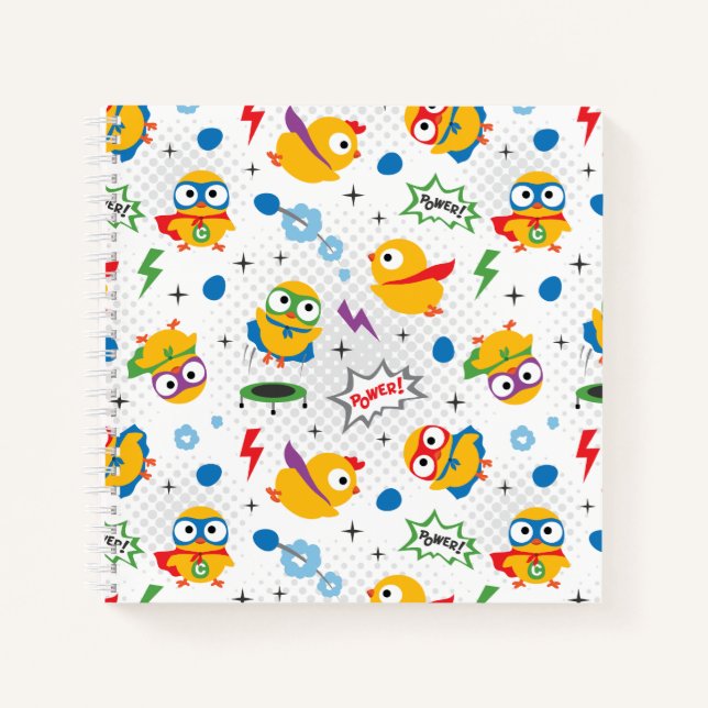 Superhero Chicken Notebook (Front)