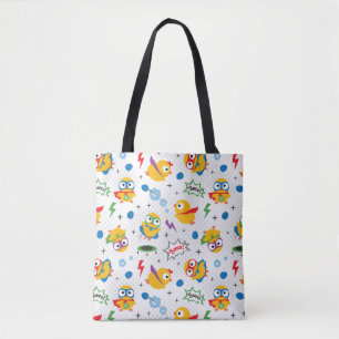 Superhero Chicken Tote Bag