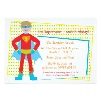 childrens personalised party invitations