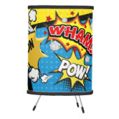 Superhero Comic Book Custom Tripod Lamp (Right)