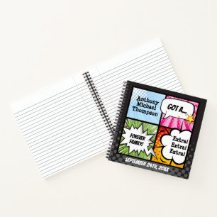 Superhero Comic Book Style Adoption Party