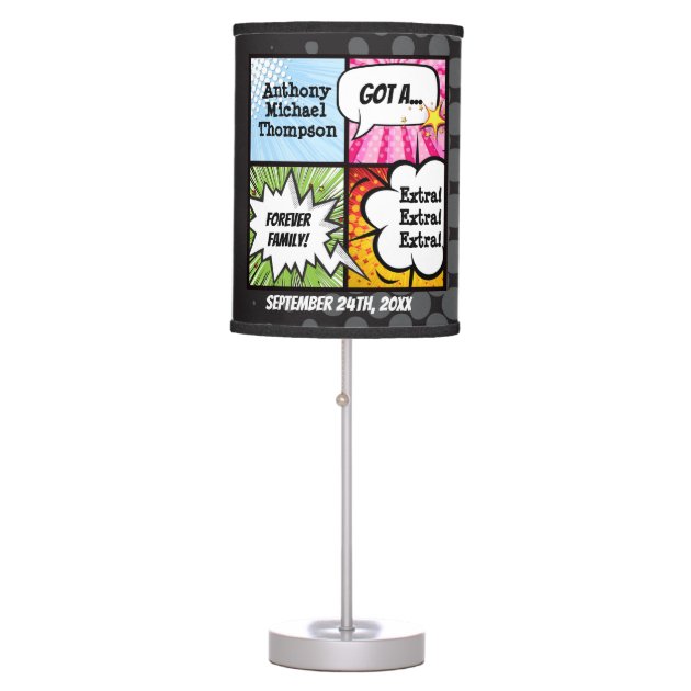 superhero table lamp