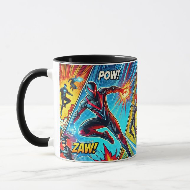 Superhero Comic Mug (Left)