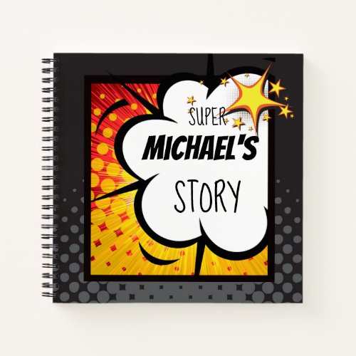 Superhero Custom Lifebook Adoption Notebook