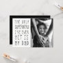 Superhero Dad Father's Day Photo Card
