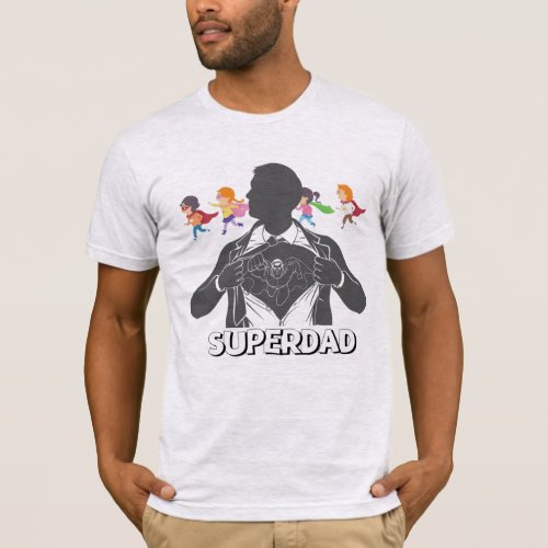 Superhero Dad T_Shirt