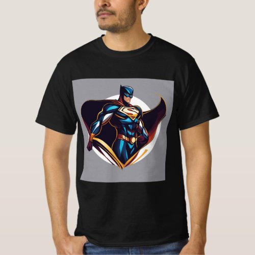 Superhero Emblem T_Shirt