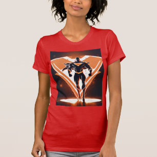 Superhero Emblem Women's Slim Fit Tee