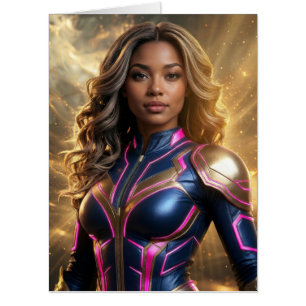 SUPERHERO - FANTASY SCI-FI CARD