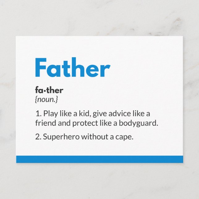 Superhero fathers day cards Superdad (Front)