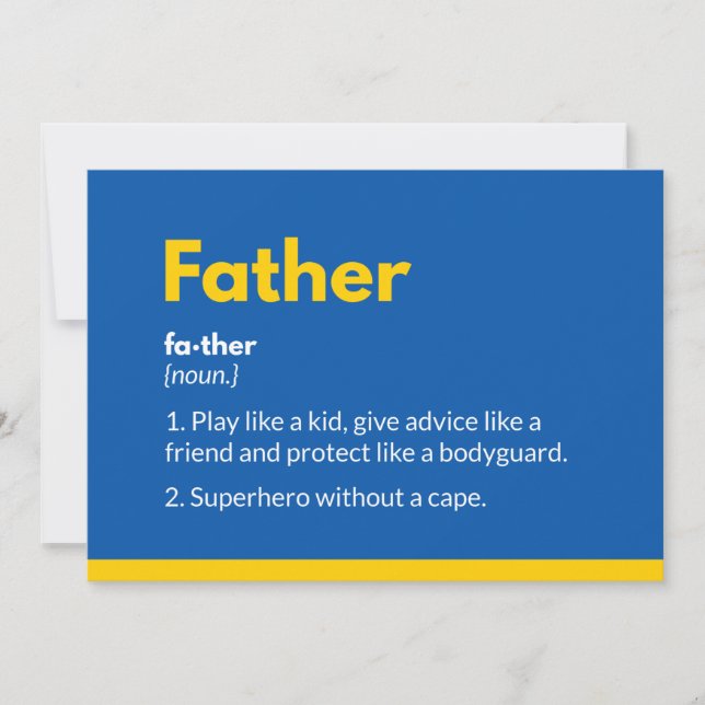 Superhero fathers day cards Superdad (Front)