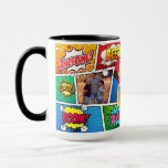 Superhero Father's Day Comic Book Mug