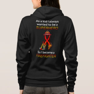 SUPERHERO...Firefighter Hoodie
