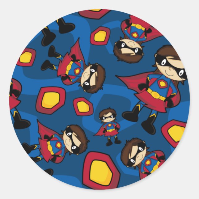 Superhero Girl Sticker (Front)