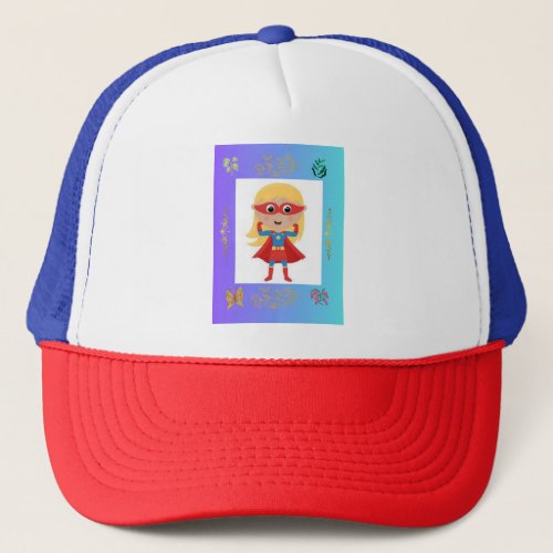 Superhero Girls Basic T_Shirt Trucker Hat