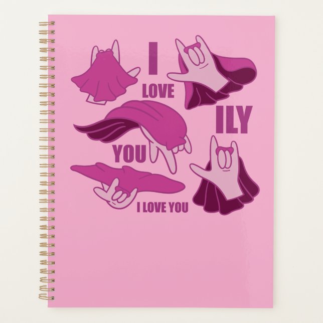 Superhero ILY - ASL Design Planner (Front)