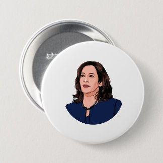 SUPERHERO KAMALA HARRIS BUTTON