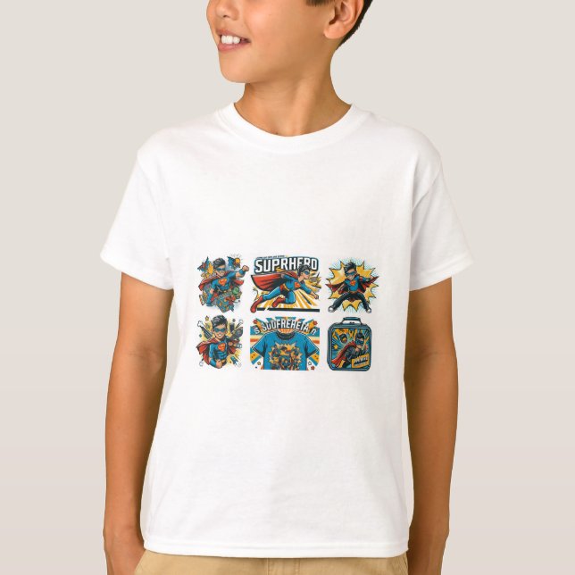 Superhero Kids T-Shirt (Front)