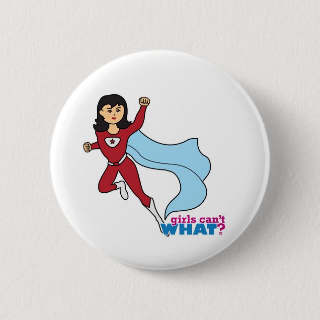 Superhero - Medium Pinback Button (Front)