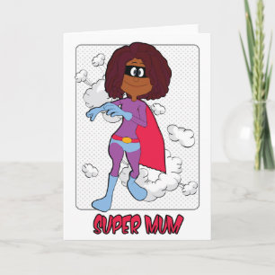 Superhero Mother's Day Card for a Super Mom