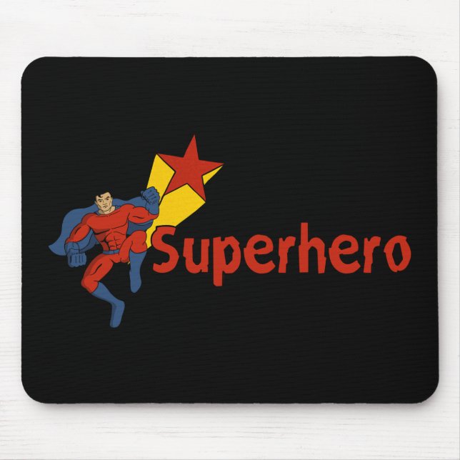 Superhero mouse pad ! (Front)