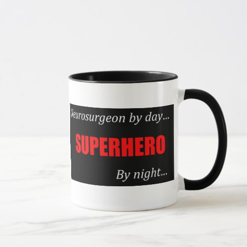 Superhero Neurosurgeon Mug