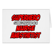 Superhero...Nurse Anesthetist (Front Horizontal)