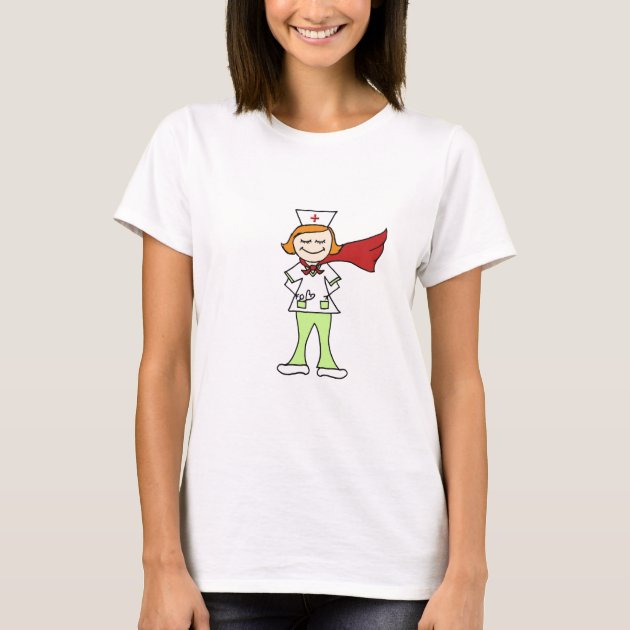 Superhero Nurse T-Shirt | Zazzle.com
