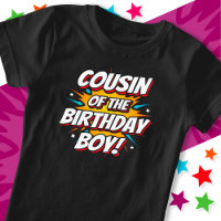 Superhero Party Comics Cousin of Birthday Boy