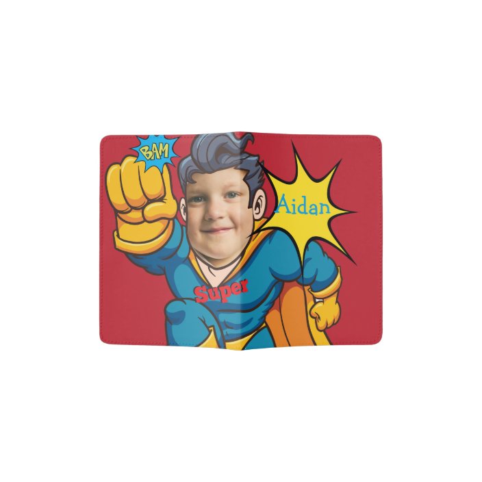 Superhero Passport Holder | Zazzle
