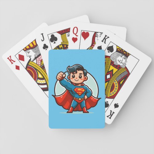 Superhero Playing Cards