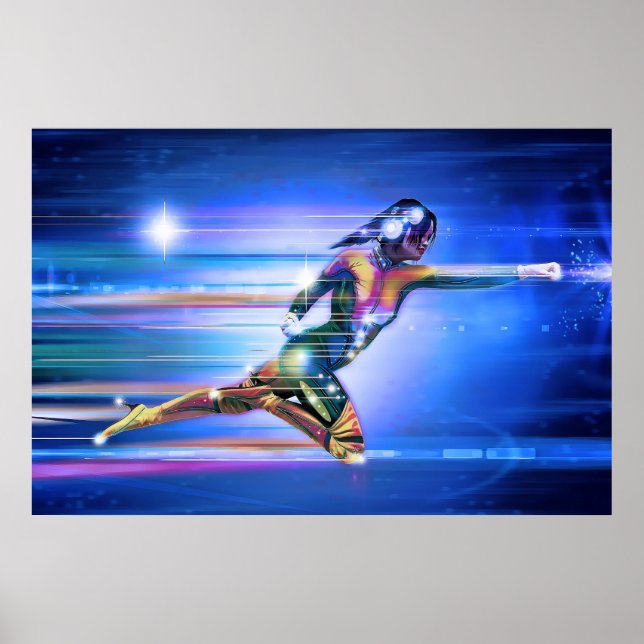 superhero poster (Front)