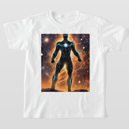 Superhero Power Kids T_Shirt