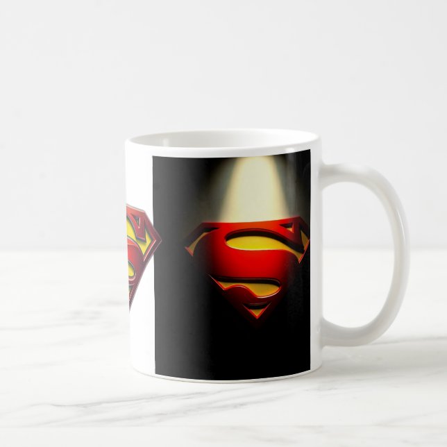 Superhero Power Mug – Bold Emblem Design for Comic (Right)