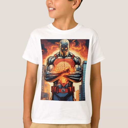 Superhero Power Unleashed _ Double_Sided T_Shirt