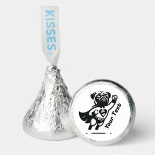Superhero Pug Hershey®'s Kisses®