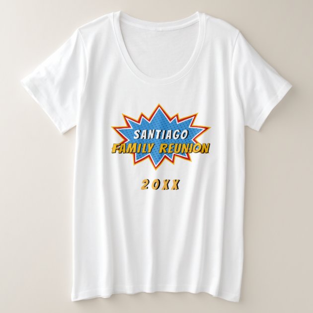 plus size superhero shirt