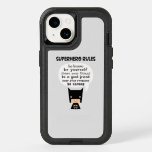 Superhero Rules OtterBox iPhone 14 Case