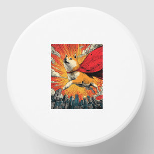 Superhero Shiba � Comic Book Dog Mini Candle Favors