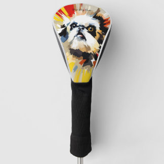 Superhero Shih Tzu Dog 01 - Ignacio judge Golf Head Cover