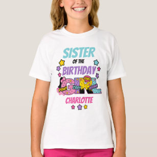 Superhero Sister of the Birthday Super Girl  T-Shirt
