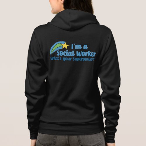 Superhero Social Worker Hoodie