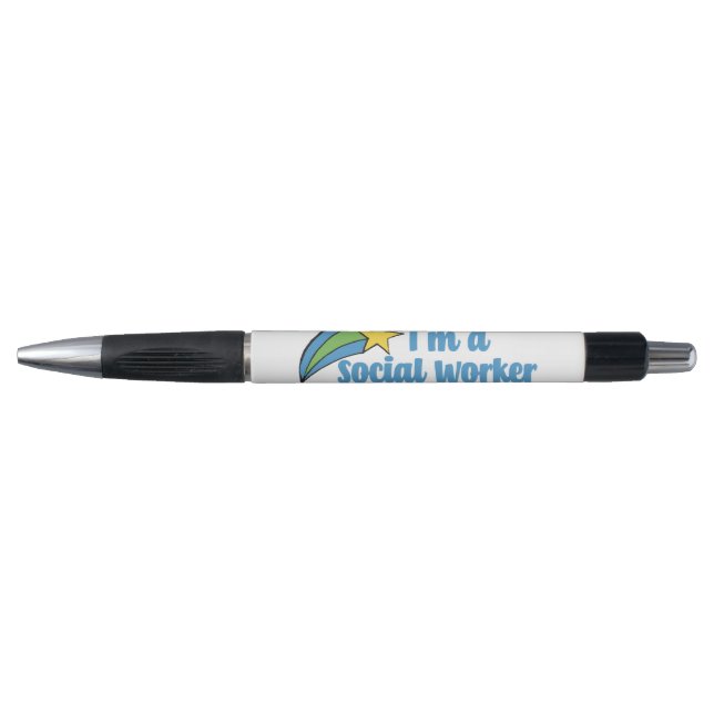 Superhero Social Worker Pen (Front)