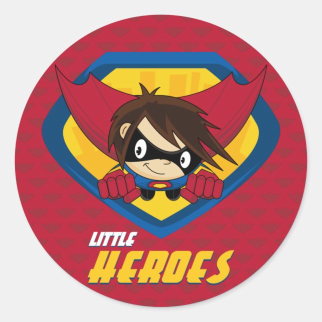 Superhero Sticker Sheet (Front)