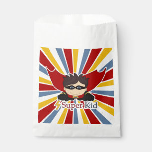Superhero Super Kid Boy's Themed Party Favor Bag