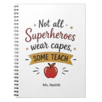 Superhero Teacher Personalized