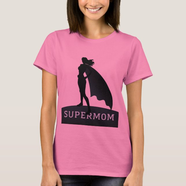 Superhero Tee - Supermom (Front)