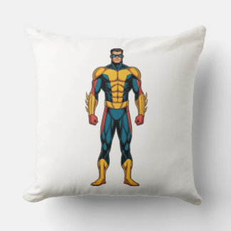 superhero throw pillow